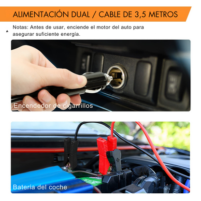 Compresor de Aire y Gato Electrico Portatil (LIQUIDACIÓN TOTAL)