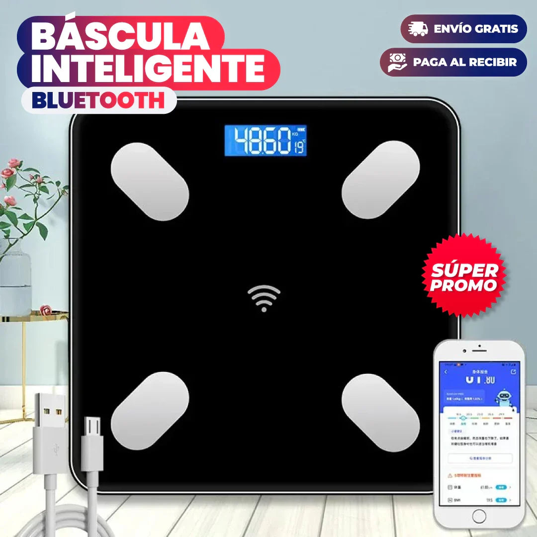 BÁSCULA INTELIGENTE BLUETOOTH