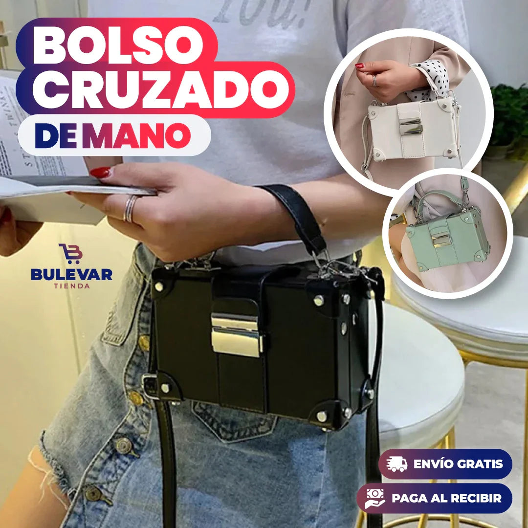 BOLSO DE MANO CRUZADO PARA MUJER