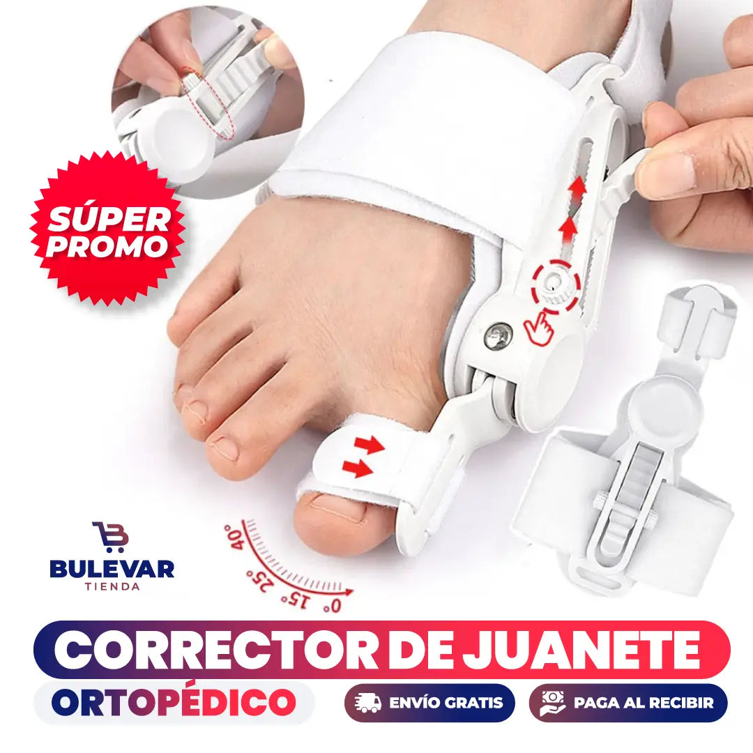 2X1 CORRECTOR DE JUANETE ORTOPÉDICO