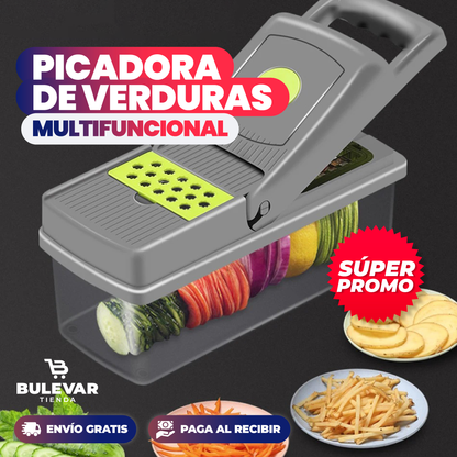 PICADORA DE VERDURAS MULTIFUNCIONAL 7 EN 1