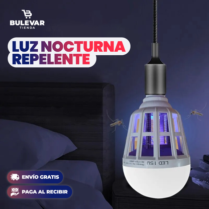 BOMBILLA LED ANTIMOSQUITO 2 EN 1