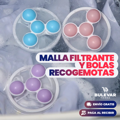 DUO RECOGEMOTAS PARA LAVADORA