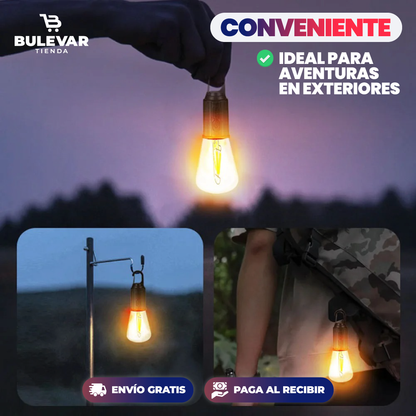 LUZ DE CAMPING RECARGABLE