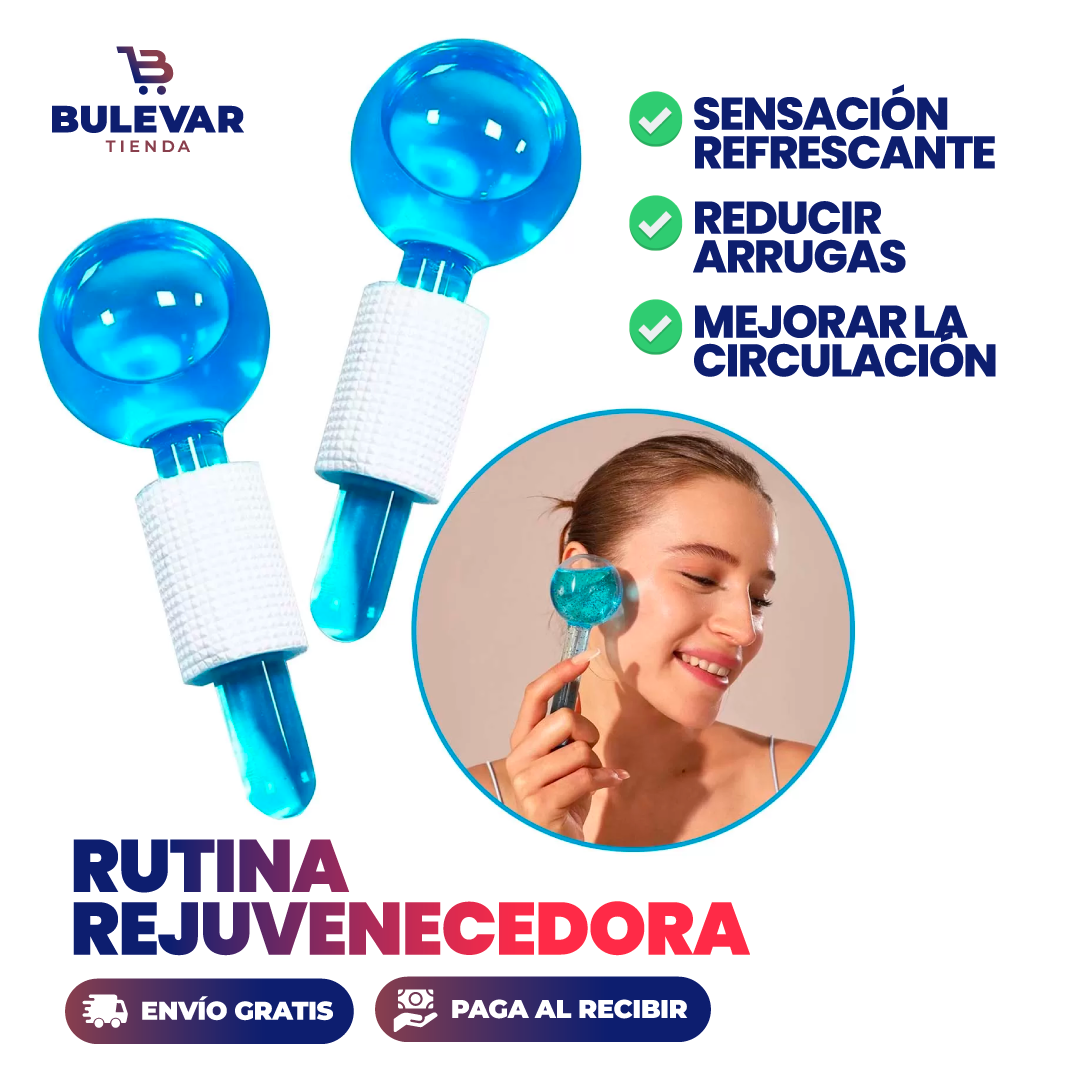 MASAJEADOR FACIAL DE HIELO