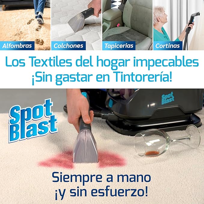 Hidrolavadora Aspiradora 3 em 1 portátil