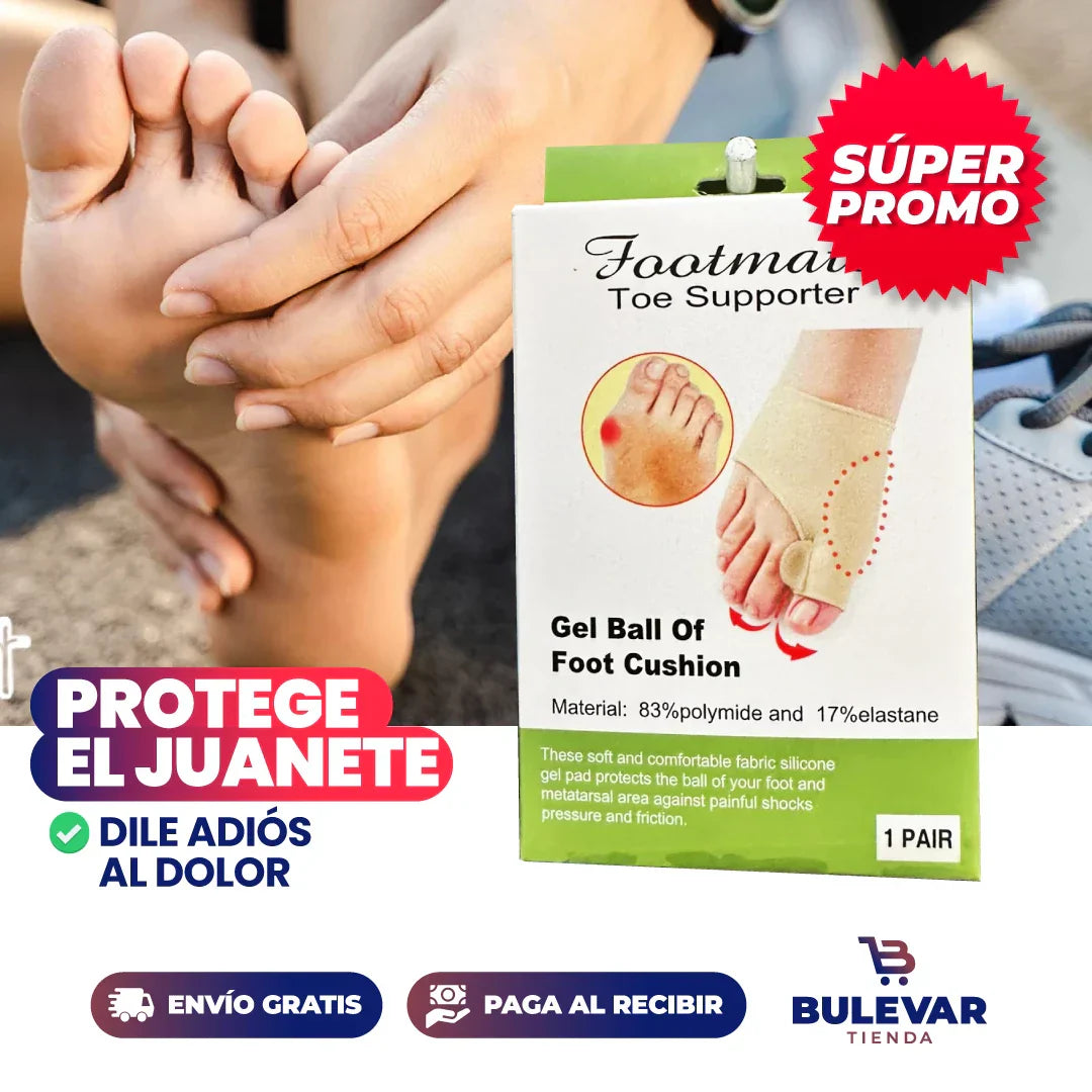 PAR CORRECTOR ORTOPÉDICO DE JUANETES