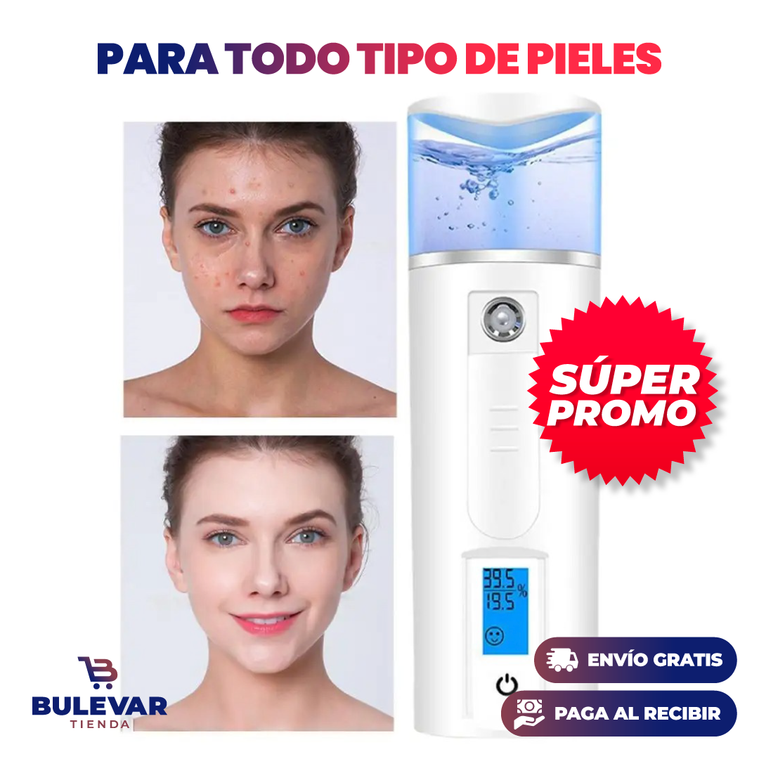 PULVERIZADOR DE AGUA DE BELLEZA FACIAL