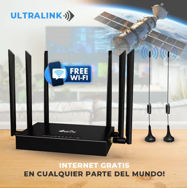 Router de Wifi Gratis UltraLink [INTERNET 5G ILIMITADA] + CÁMARA WIFI GRATIS