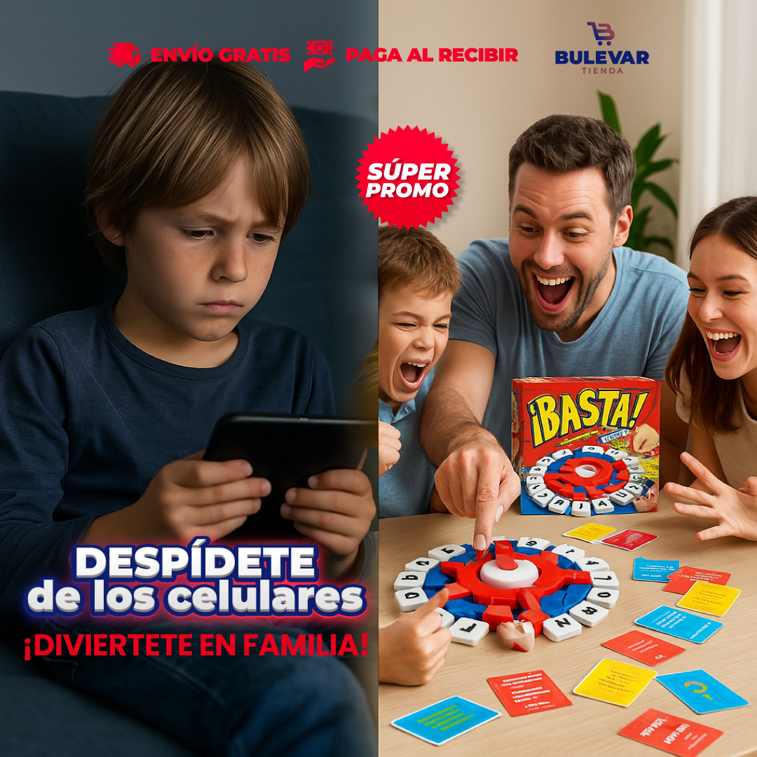 ¡BASTA YA! - JUEGO DE PALABRAS RÁPIDO, EDUCATIVO Y DIVERTIDO.