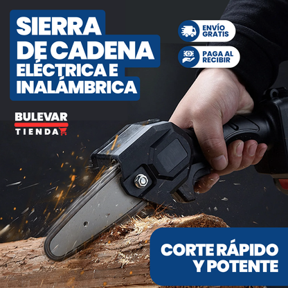 SIERRA DE CADENA ELÉCTRICA INALÁMBRICA PARA EL HOGAR